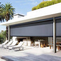 Hot Selling Windproof Outdoor Smart Zip Screen Outdoor Patio Shade