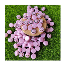 Bulk 100Pcs/Lot Hot Popular Pink Color Bearing Accessories 12MM Mini Rotating Crafts for Nail Art Hair Clips Jewelry Making DIY