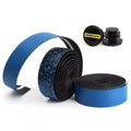 RIDERACE Handlebar Tape Colorful Gradient Color With Bar Plug Road Bike Handlebar Tape  EVA Breathable Non-Slip Racing Bar Wrap