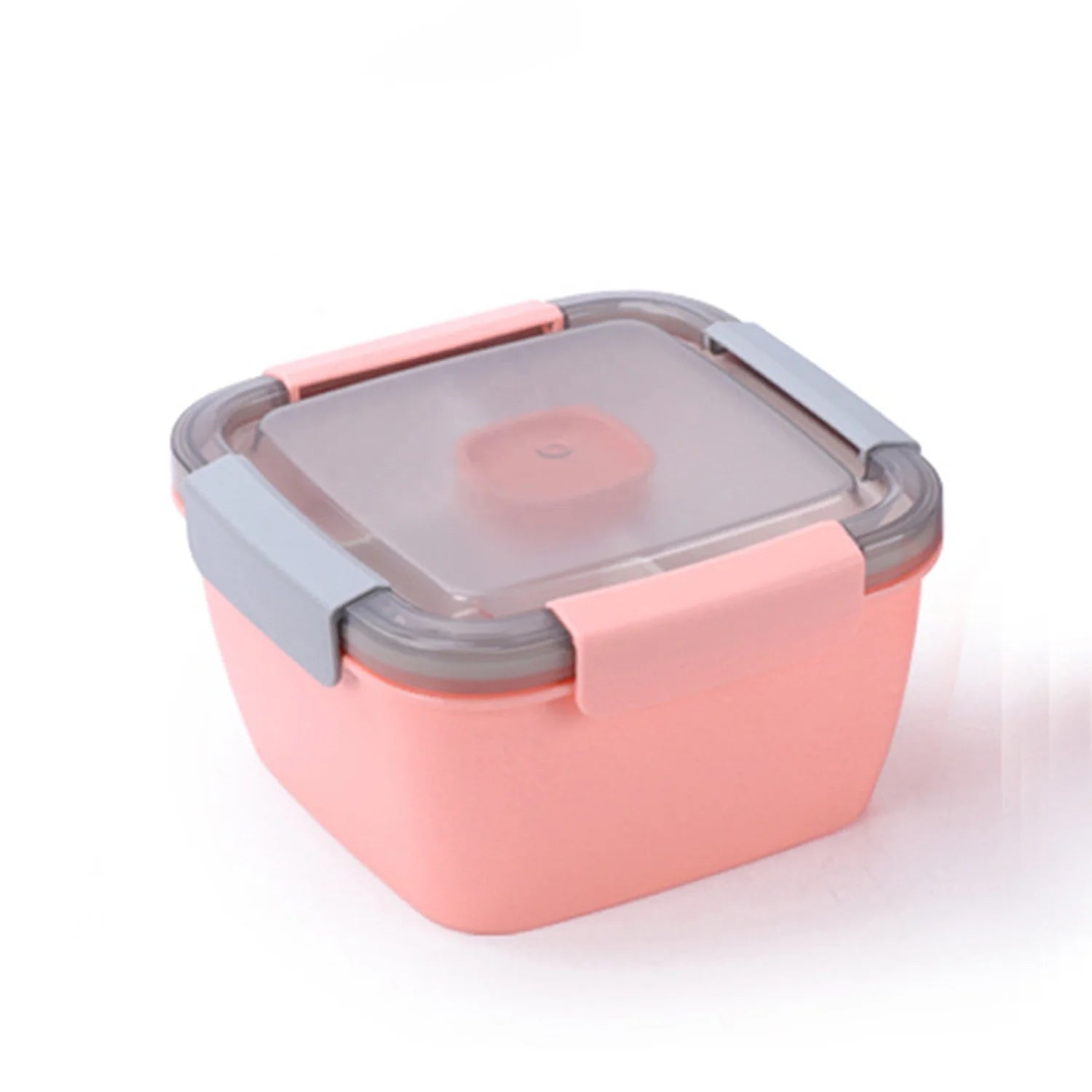 Best Selling Portable Square Split Sealed Microwavable Plastic 1100ml Lunch Box for Outdoor Picnic and Children's Food Storage