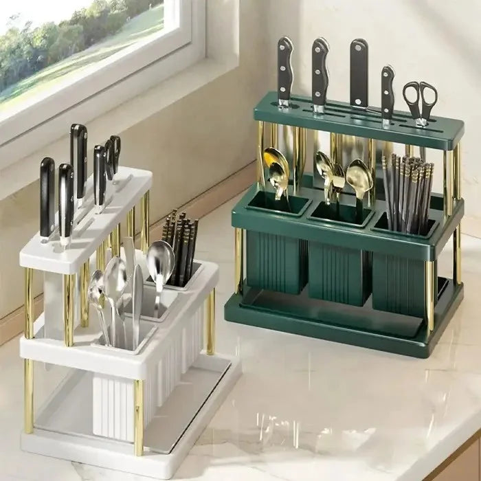 Hot Selling Kitchen Rack Knife Storage Basket Home Kitchen Tools Accessories Corner Kitchen Storage Rack