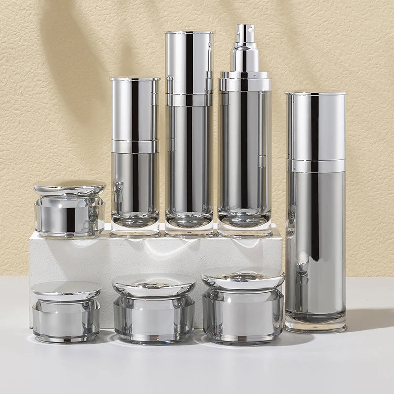 Wholesale 30ml 50ml 80ml 100ml 120ml 20g 30g 40g 50g Empty Skincare Lotion Cream Cosmetic Bottle Packaging with Pump