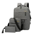 Custom LOGO Business Travel Waterproof Oxford School Bag Student Laptop Backpack