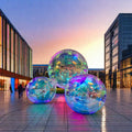 Inflatable Metallic Ball Decorative Inflatable Mirror Ball Metallic Balloons Big Shiny Giant Inflatable Balls