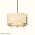 Chinese Cloth Art Pendant Lamp Modern Minimalist Living Room Ceiling Lamp Design Hotel Restaurant Round Square Pendant Lights