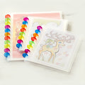 RINGNOTE A4/A5 Dust-Resistant Anti-Slip Collect Book Frosted 3 Colors Disc Bound Storage Book Transparent Document Photo Albums