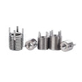 Stainless Screw Key Locking Insert Thread Aviation Hardware Threaded Insert Nuts Fasteners 1 1/4 Threaded Tube Inserts Inch