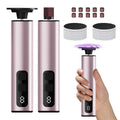 Professional Electric Foot File for Dead Skin 2 in 1 Rechargeable Portable Callus Remover Foot Grinder MegaBDM