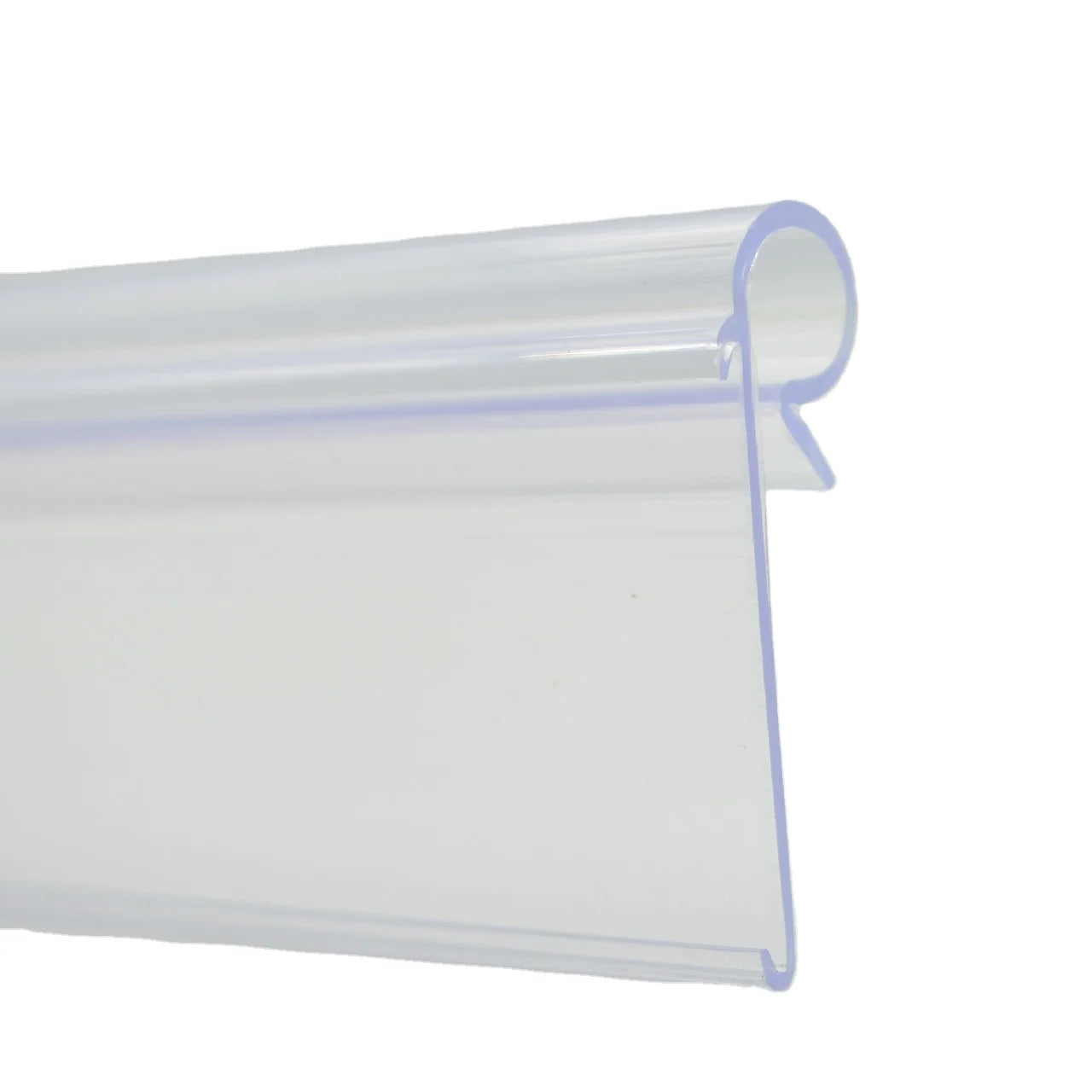 Supermarket Shelf Edge Label Strip Plastic  Price Display Label Holders  PVC Strips for Supermarket Shelf