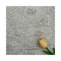 Manufacture Black White 3D 100% Nylon Mesh With Ribbon Embroidery Guipure Lace Fabric