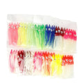 6cm Luminous Artificial Soft Bait Sea Fishing Replacement Squid Skirts Octopus Jigging Craft 10g Weight