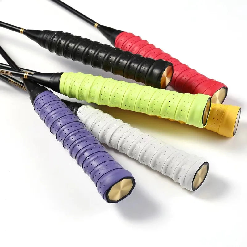 Sweat Absorbent Anti Slip Racket Overgrip Custom Logo Colorful Grip Tape for Tennis Badminton Pickleball
