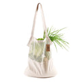 Reusable Eco Friendly Organic Cotton Mesh Shopping Bags for Vegetable and Fruit Cotton Mesh Tote Bag for Promotional OEM