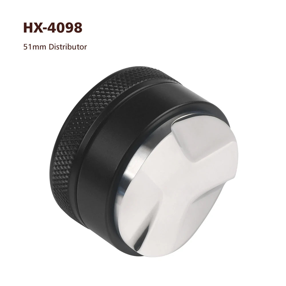 304 Stainless Steel Coffee Powder Leveler 51mm 53mm 58mm Barista Tools 3 Leaves Coffee Distributor High Quality Factory Price