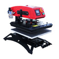 Automatic High Pressure Pneumatic 38x38cm Heat Transfer Machine Logo Printing Swing-away Heat Press T-shirt Printing Machine