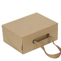 Luxury Customized Shoe Boxes Embossing Matt Lamination Self Erecting Cardboard Packaging Eco-Friendly Recycled Materials