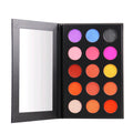 Makeup Wholesale 15 Colors Long Lasting Vegan Makeup Matte Shimmer High Pigment New Arrival Customizable Eyeshadow Palette