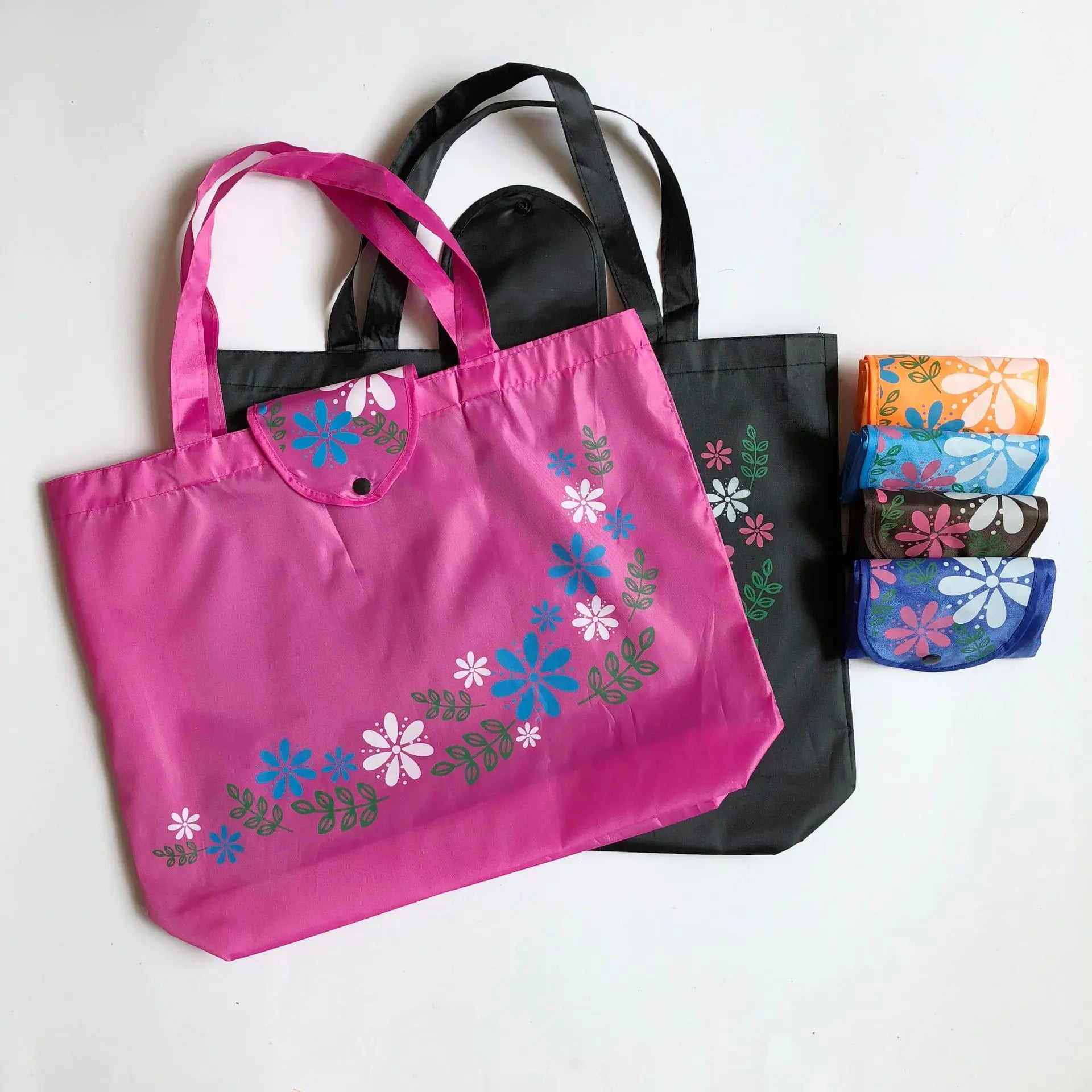 Wholesale Low Price Good Quality Ero-friendly Folding Shopping Grocery Tote Bag Portable Grocery Shopping Tote Bag