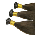 Wholesale 100% Russian Remy Double Drawn I Tip Hair Extensions Pre-Bonded ITip Human Hair Extensions