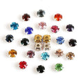 Factory Price 1440pcs/bag Loose Diamond Glass Material Good Quality Stone for Ring Making Factory Crushed Multicolor Diamond