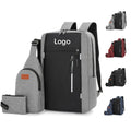 Wholesale Fashion15.6 Inch Business Men's Travel School Computer Bag Backpack Set Mochilas Women's USB Laptop Backpacks