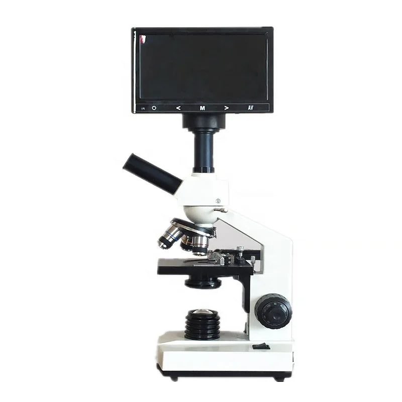 2024 Latest Portable Blood Cell Analyzer Microscope with 9-inch LCD Display for Live Blood Analysis and Body Application