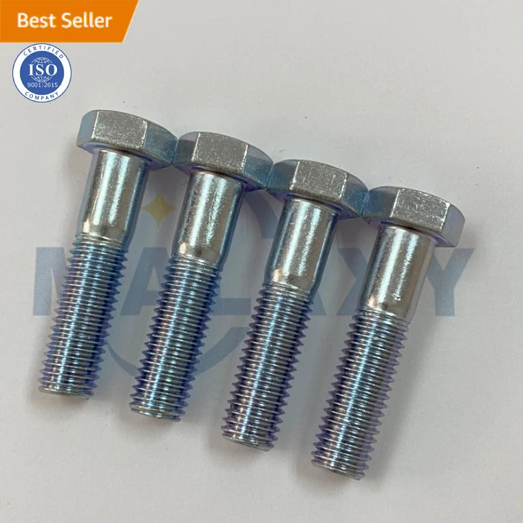 MALAXY Scm415 Hexagon Head One Spring Gasket M1 Nuts Fine Thread Black Hex Bolt