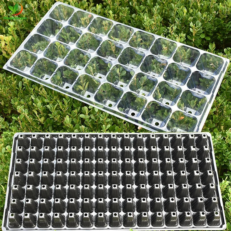 50 72 98 105 128 162 200 Cells Plastic Nursery Trays for Tomato chilli broccoli onion Germination