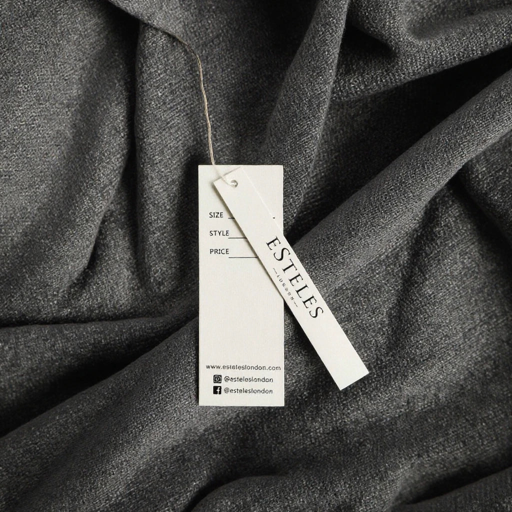 Custom Whole Set Garment Tags Cardboard Hang Tags with Printing Logo for Shoes Socks Earrings Price Tags
