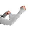 Sun Long Sleeves UV Protection Cooling Arm Sleeves-Thumb Hole Sun Sleeves Cover for Running Cycling Biking
