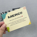 Customisable Print Business Name Card Small Business Thank You Card for Your Purchase
