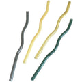 Creative Wavy Glass Straw with Design Borosilicate Glass Drinking Straws