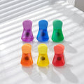 Food Bag Closure Clip Plastic Chip Clips PC up Zipper Pouch Plastic Snack Food Bag Bolsa Snack Sustainable Sealed Bag 7.5cm*4cm
