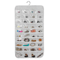 Best Selling Zippered Hanging Jewelry Organizer80 Pocket Organizer for Holding Jewelries