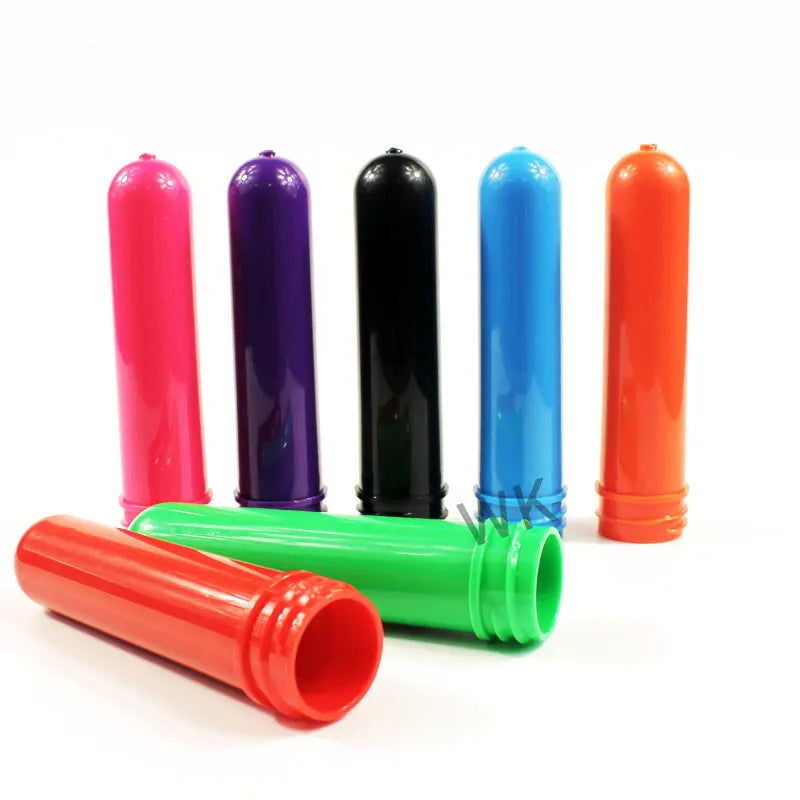 Custom Weikang Pet Preform 28mm 30mm 25g 28g 29g 30g 32g 35g Transparent Solid Color Plastic Cosmetic Bottle Preform