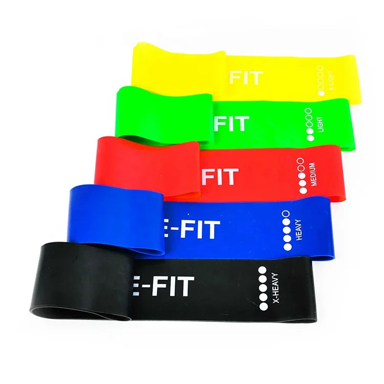 Resistance Loop Exercise 5 Mini Bands Women Legs and Booty Resistance Band