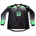 Custom Design Your Own Breathable Plus Size Mens Bicycle Motocross Racing Jersey with Sublimated Print