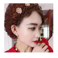 2023 New Design Wholesale Baotou Hair Hat Small White Flower Lace Hide Casual Outdoor Beach Travel Accessory