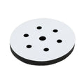 6 Inch 7 Hole Hook and Loop Soft Sponge Interface Buffer Pad Sanding Disc Cushion Backing Pads for Auto Polishing and Buffing