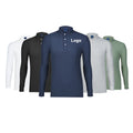 Custom Logo Printing Polo Shirts Quick Dry Sports Golf Polo T Shirt Tops Work Business Long Sleeve Polo Shirts With Button Cuff