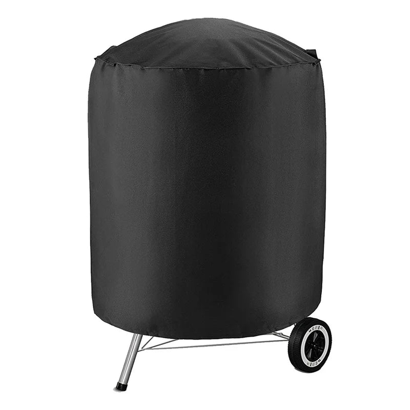 Waterproof Rain Heat Resistant Barbeque Bbq Grill Cover Mat Pad Sheet Outdoor Black Bbq Cover Bbq Grill Mat