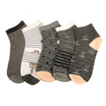 Wholesale 100% Cotton Socks Girls  Striped  Women School Girl  Athletic Socks