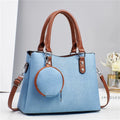 Fashion Durable Ladies Handbag Luxury Latest Women Handbags Pu Leather