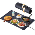 Foldable No Odor Silicone Electric Food Warming Mat 5 Temp Setting Food Warming Mat With Timing Function