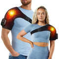 Arthritis Pain Relief Arm Shoulder Massager Support Belt Electric Heating LCD Display Type-C Charging 5000mAh Battery CE