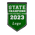 Football Team Logo Printing Flag 3x5ft Full Color Polyester State School Champion Soccer Sports Banner Flag With Logo