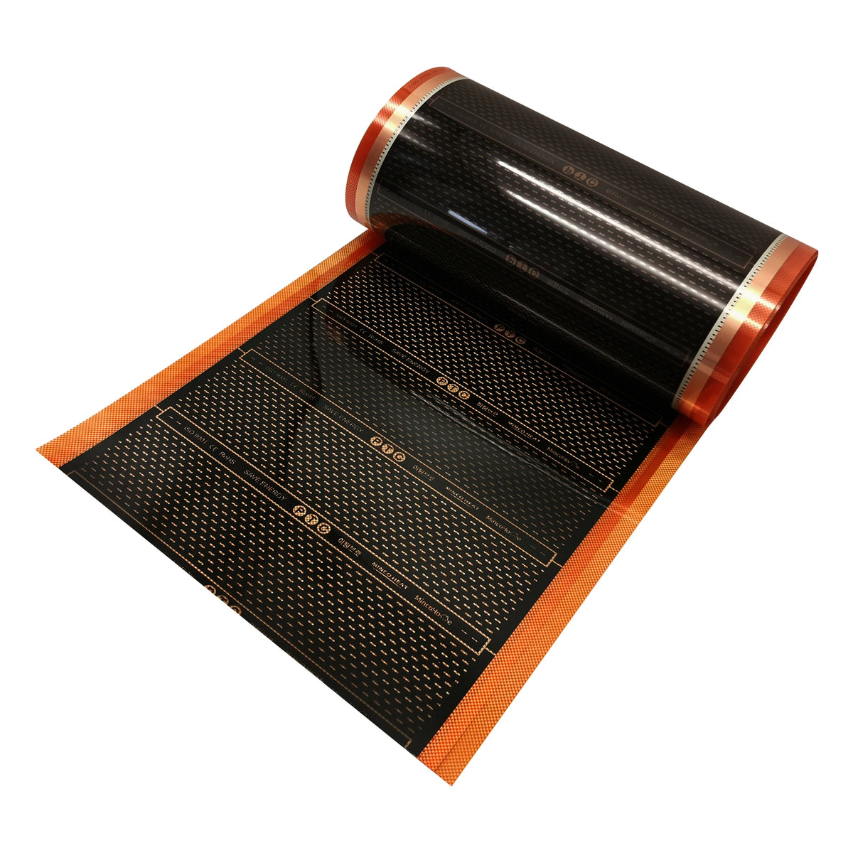 New 150w/m2 Graphene PTC Heating Film Infrared AC200~240V Warm Floor Heating Mat MegaBDM