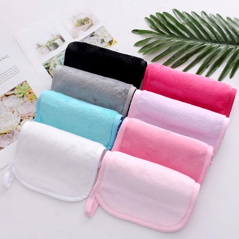Magic Makeup Remover Cloth Super Soft Reusable Fast Dry Flannel Makeup Eraser with Only Water