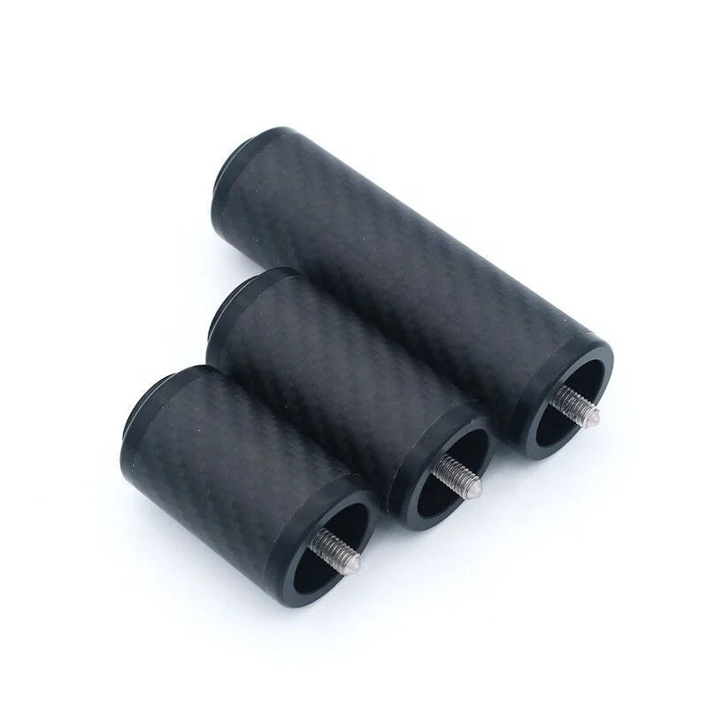 Premium Quality Carbon Fiber Billiard Accessory Pool Cue Butt Extension