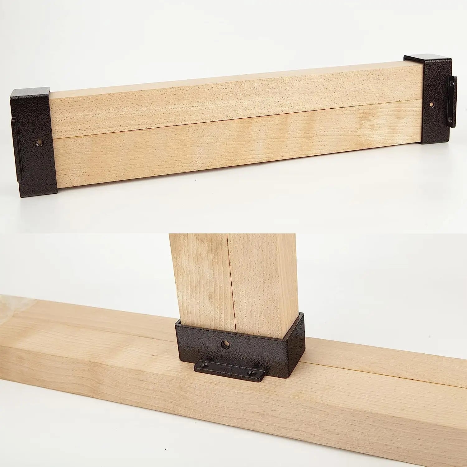 Fence Supports Mount Connector 2x4 Deck Railing Brackets for Porches Pavilions Pergolas Log Cabin